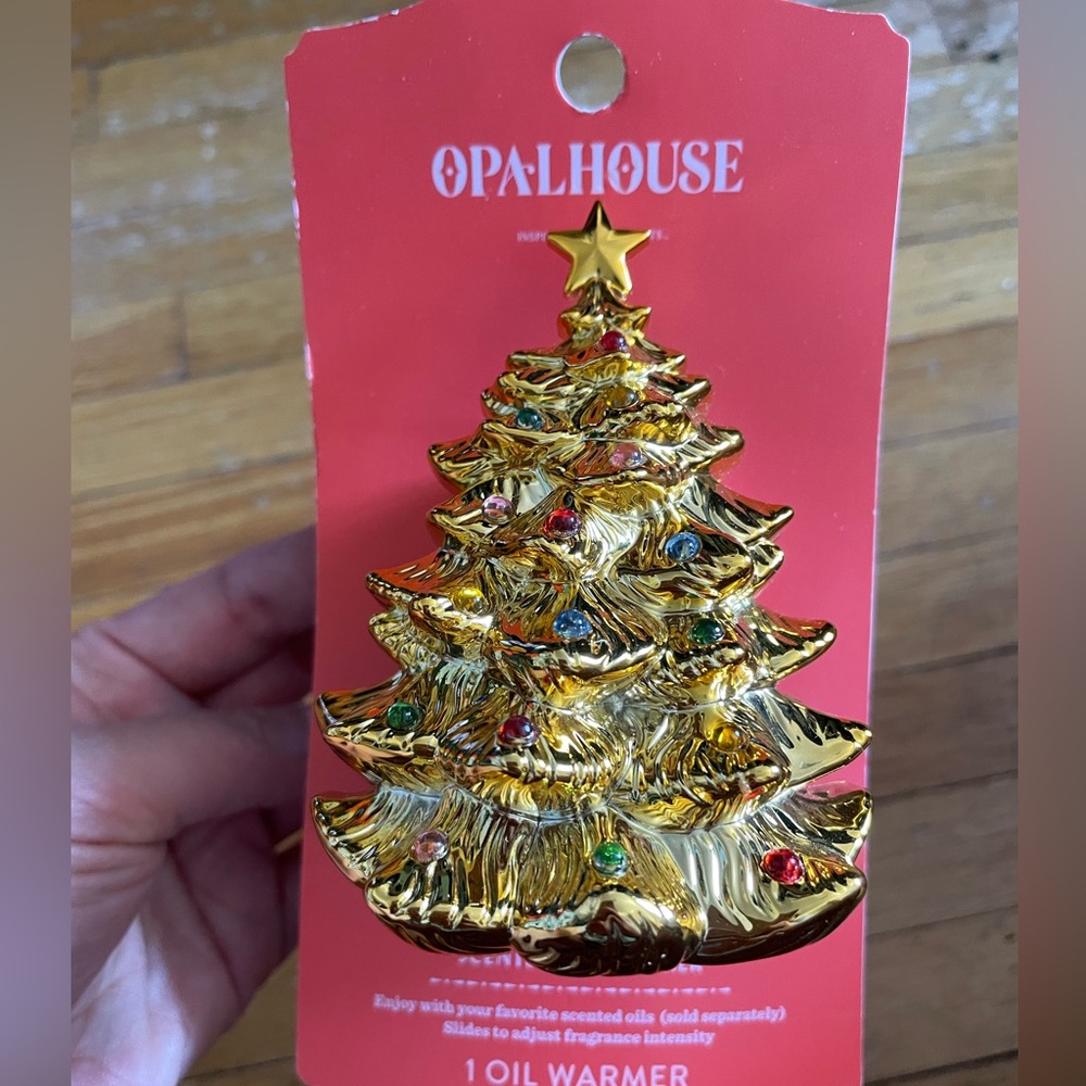 COPY - Scented Oil Warmer Plug-In Unique Charming Home Holiday Accent - Opalhou…